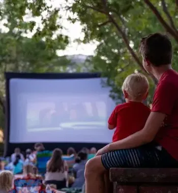 Movies on The Green with Three Square