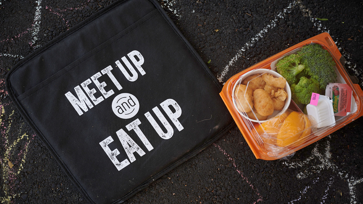 Photo of a Meet Up and Eat Up meal provided by Three Square.