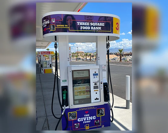 Green Valley Grocery Teams up with Shell USA to Support Three Square Food Bank
