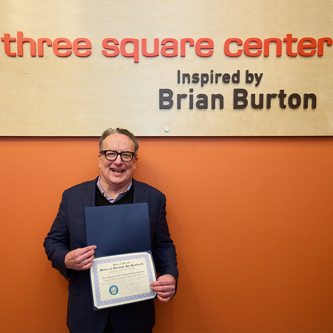Three Square Food Bank Names Call Center in Honor of  Former President and CEO Brian Burton