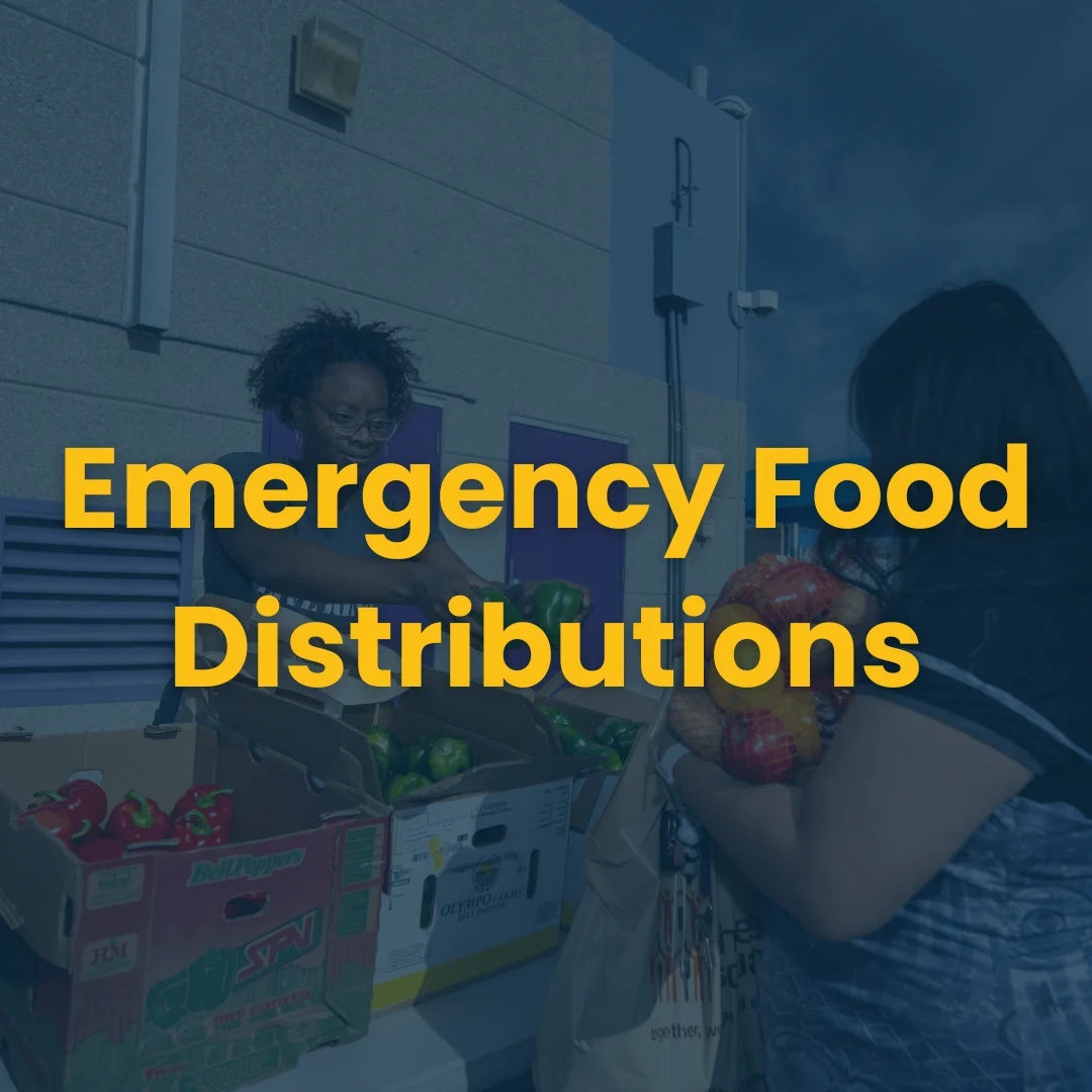 List of Emergency Food Distribution Sites